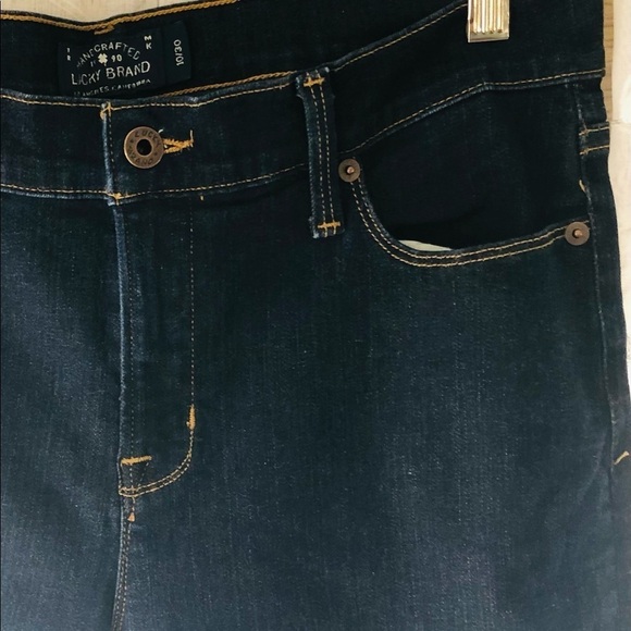 Lucky Brand Brooke Flare 10/30 Womens Jeans  Dark - Picture 16 of 16